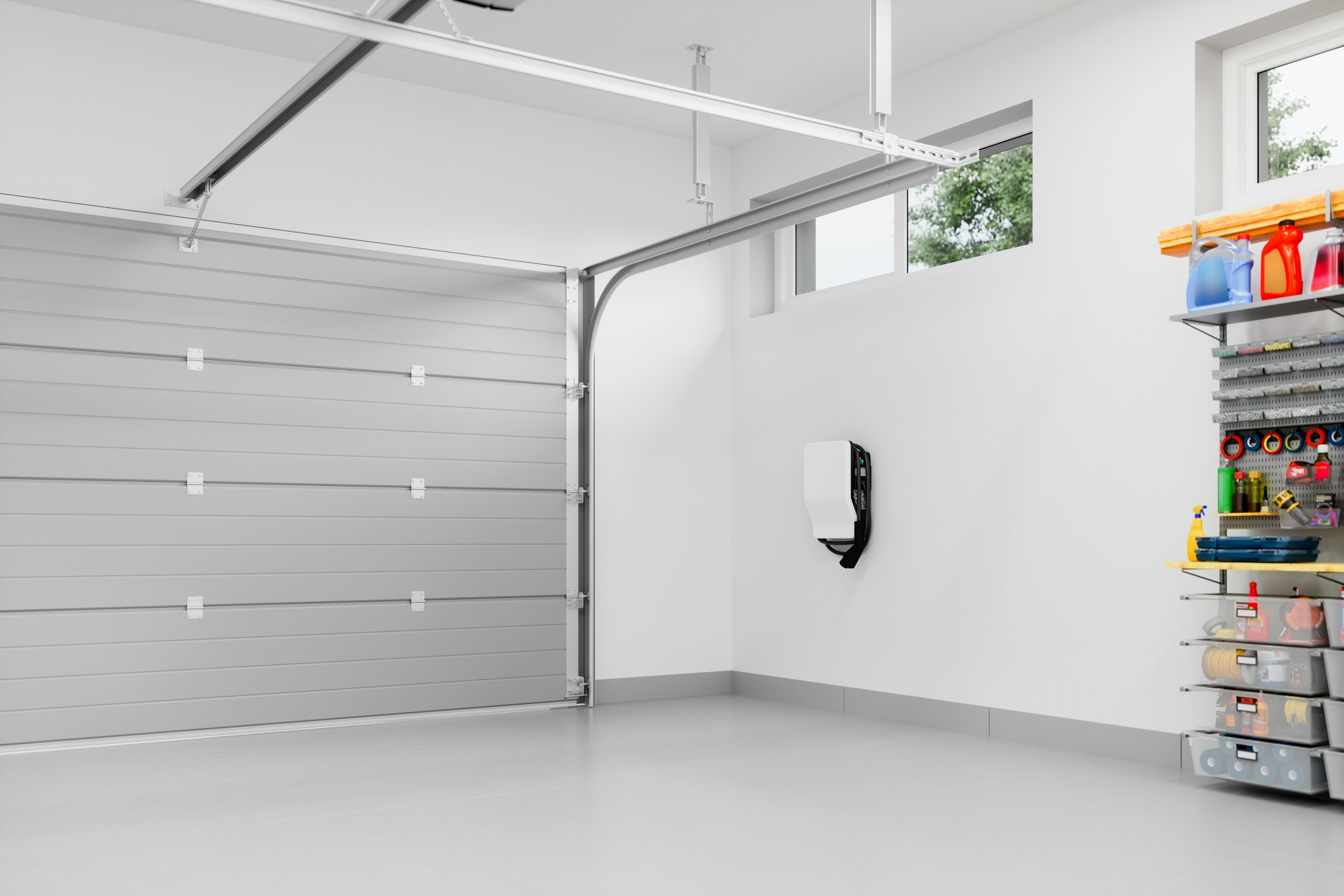 Garage Cooling Installation